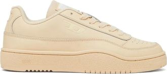 Diesel leather sneakers - Brown