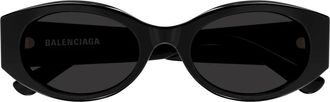 Balenciaga Sunglasses, unisex, Black, Size: 53 MM Sunglasses