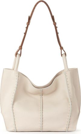 The Sak Los Feliz Medium Tote Leather Bag in Stone at Nordstrom