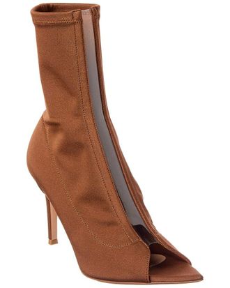 Gianvito Rossi Hiroko 85 Lycra & Vinyl Boot