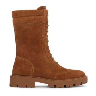 Kazar Stivaletti bassi Kazar in camoscio su suola robusta - - Shoes - Donna - Marrone - 40 EU