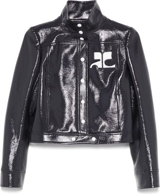 Courr&egrave;ges Giacca Reedition Vynil - Blu