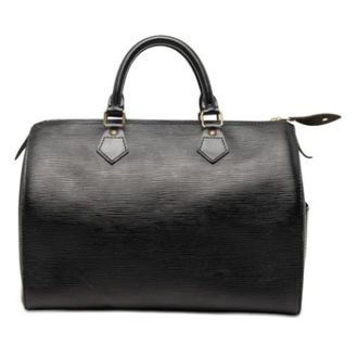 Louis Vuitton Pre-owned Boston Bag - Dames - Pre-owned - Zwart - Maat: ONE Size Leer