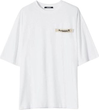 Jacquemus Logo-patch T-shirt