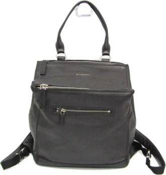 Givenchy Pre-owned Leather backpacks - unisex - Vintage Rugzakken - Zwart - ONE Size - Leer - Vintage