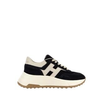 Hogan Sneakers, female, Black, Size: 9 1/2 US H669 Allacciato H