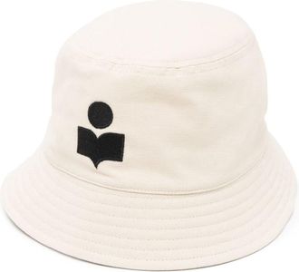 Isabel Marant Beige Haley cotton bucket hat