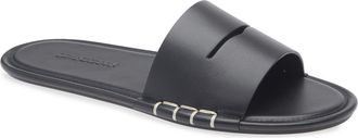 J.W.Anderson Loafer Slide Sandal in 999 Black at Nordstrom, Size 9-9.5Us