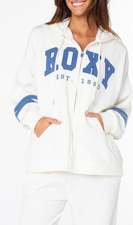 Roxy Sunset Hoodie in Cloud Dancer at Nordstrom, Size X-Large