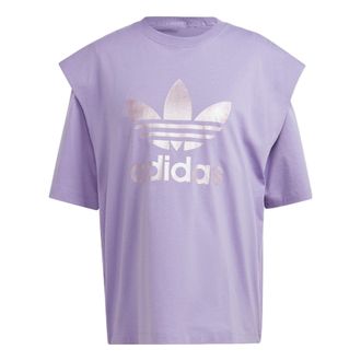 adidas (WMNS) adidas Always Original T-Shirt Asia Sizing Purple IC7203