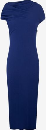 Givenchy Drapiertes asymmetrisches Etuikleid aus Cr&ecirc;pe