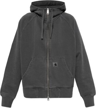 Carhartt Work in Progress Torion Hoodie - Dames - Vesten met rits - Grijs - S - Katoen - Hoodies & sweatvesten