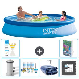 Intex Piscina Easy Set Redonda - 366x76 Cm - 7-piezas S233