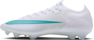 Nike Mens Mercurial Vapor 17 Elite Firm-Ground Low-Top Soccer Cleats in White | IF8508-102