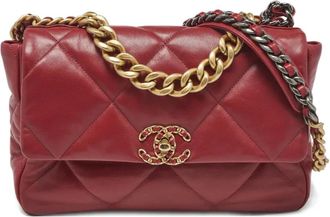 Chanel 19 schoudertas - Rood