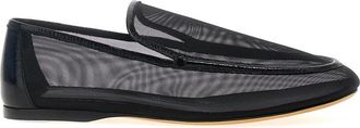 Khaite Alessia Loafers - Dames - Loafers - Zwart - 41 EU - Leer - Schoenen