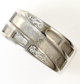 C&A White Gold White Gold (18K) Band Ring (Pre-Owned)