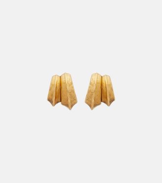 Saint Laurent Double Blade clip-on earrings