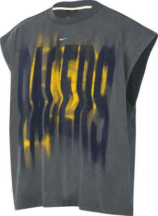 Nike Mens Indiana Pacers Standard Issue Basketball Sleeveless Top in Grey | IQ1741-068