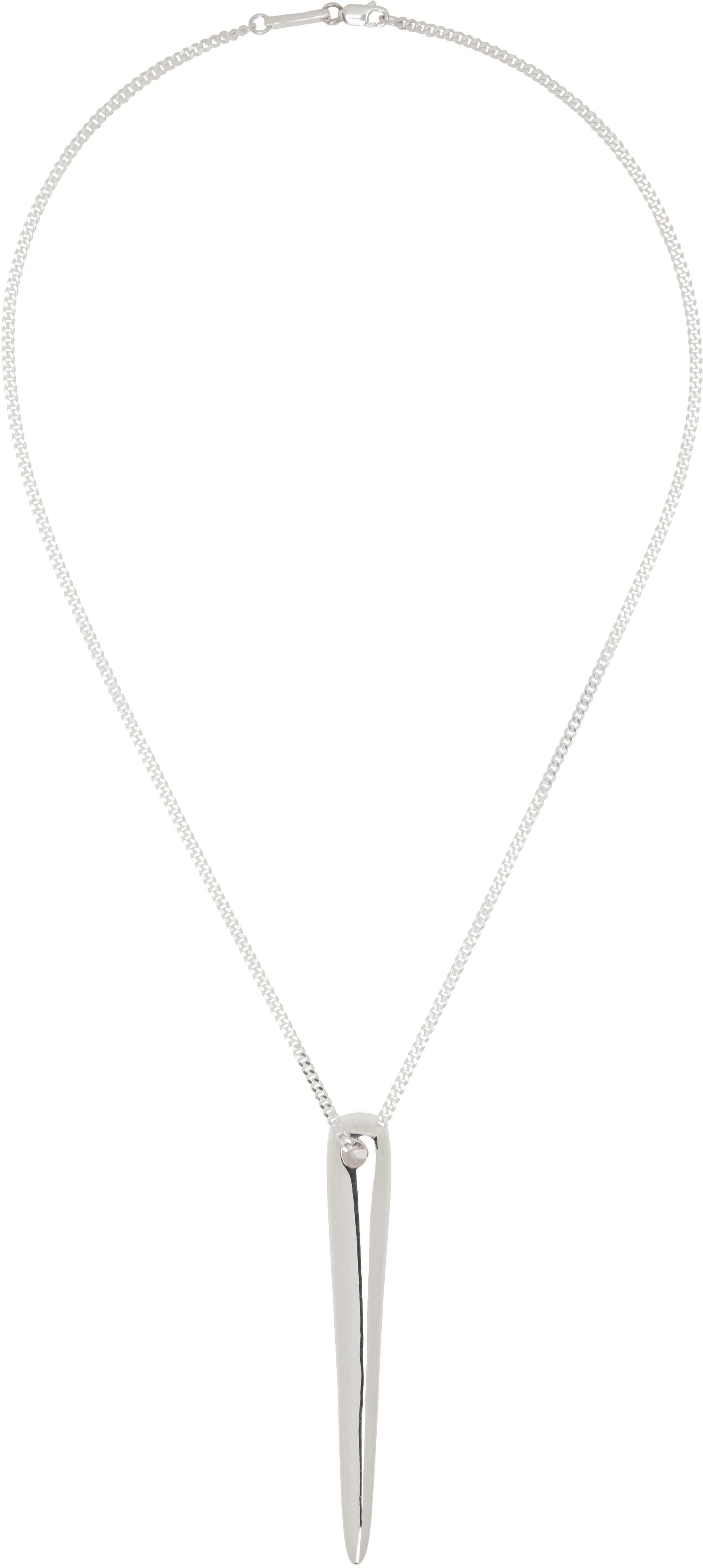 Pearls Before Swine Silver Necklaces − Sale: up to −60