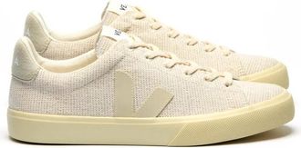 Veja Minimalistische Sneaker - Dames - Sneakers - Beige - 37 EU - Katoen - Schoenen