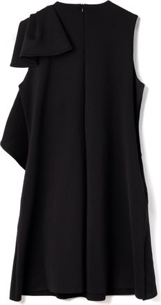 Viktor & Rolf Bow Volant Dress - Black