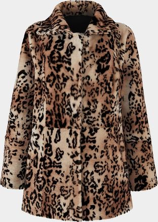 Gorski Animal-Print Select Lamb Shearling Jacket