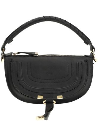 Chlo&eacute; Marcie Mini Leather Shoulder Bag