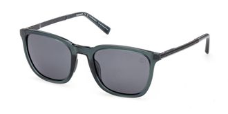 Timberland TB00087 Polarized 92D Mens Sunglasses Blue Size 55