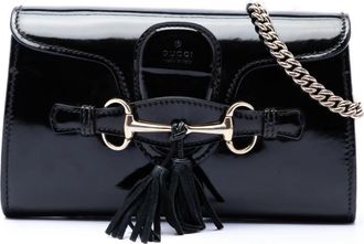 Gucci Pre-owned Gucci Mini Patent Emily Crossbody Ladies FZHSY8WW40HSTK3Q