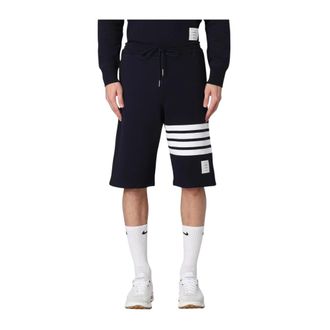 Thom Browne Hombre, Pantalones cortos, Azul, Talla: S