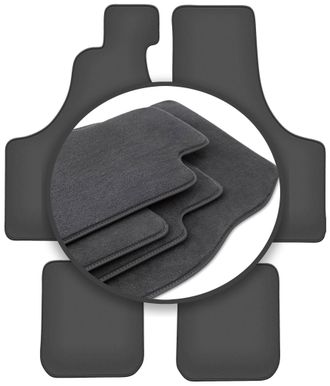 OEM Alfombrillas Premium Para Fiat 126p N/a (1973-2001)