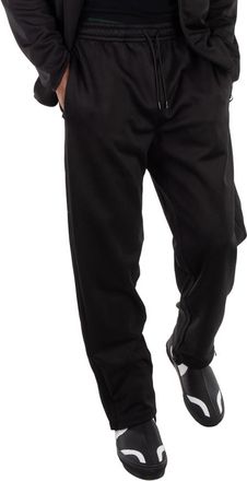 Rains Mens Black Sintra Fleece Pants, Size Large