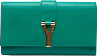Saint Laurent Pre-owned Saint Laurent Leather Chyc Ligne Clutch Ladies AQL98J01UHOZH4BX