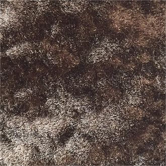 Dmora Tapis Lavable, Pelo 35 Mm 100% Poli&eacute;ster, Forma Rectangular, Apto Para Calefacci&oacute;n De Suelo, 67x67 Cm Bronce