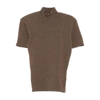 Jacquemus Donna, Maglie, Marrone, S, new