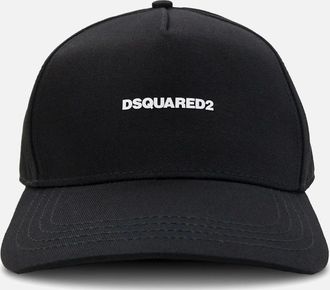 Dsquared2 Mens Dsquared2 Dsquared Mini Logo Baseball Cap Black/White - Black/Multi - Size: OS
