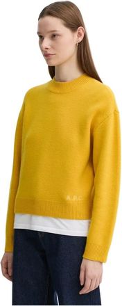 A.P.C. Esther Sweater - Knitwear - Mujer - Amarillo - M