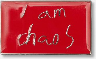 Undercover Brass Pin Silver