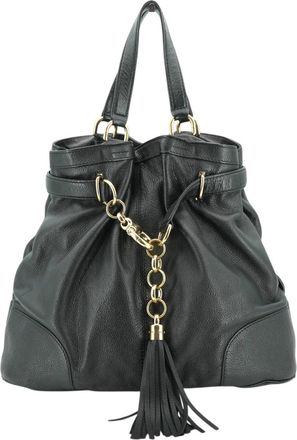 Gucci Gucci Leren Tote Bag Sienna Bit