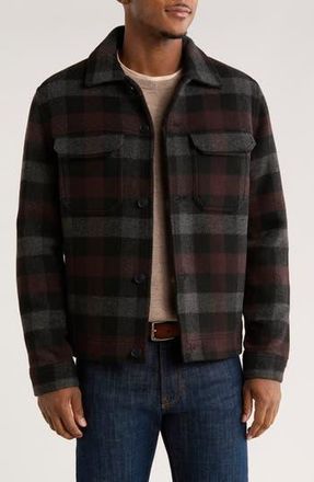 Rodd & Gunn Camden Flannel Button-Up Shirt in Coal at Nordstrom Rack, Size Medium