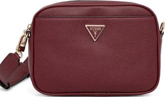 Guess Co Meridian logo-plaque shoulder bag - women - Polyurethane - OS - Red