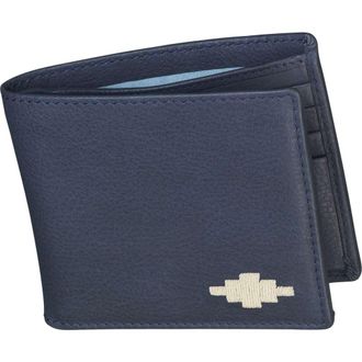 Pampeano Dinero Card Wallet in Navy/cream at Nordstrom