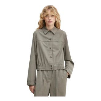 Sams&oslash;e & Sams&oslash;e Mujer, Chaquetas, Gris, Talla: M