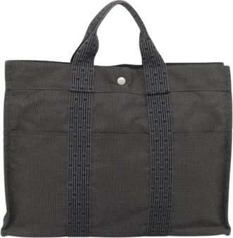 Herm&egrave;s Pre-owned Tote Bag - Pre-owned - Mujer - Gris - ONE SIZE