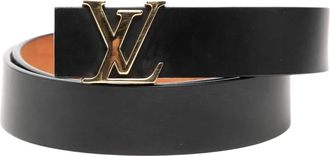 Louis Vuitton Pre-owned Vintage Monogram Belt - Dames - Vintage Accessoires - Zwart - ONE Size - Vintage
