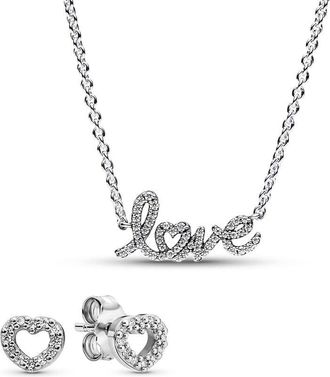 Pandora Handwritten Love Jewelry Gift Set