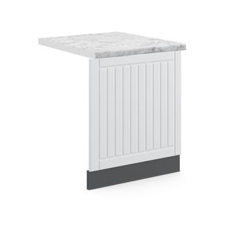 Vicco Panel Frontal Fame-line, Blanco Casa De Campo, 60 Cm, Et M&aacute;rmol