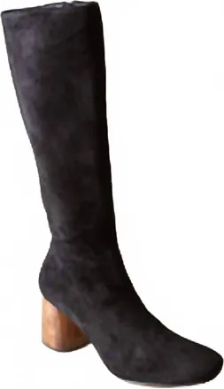 Huma Blanco Womens Tory Heels In Coal Suede