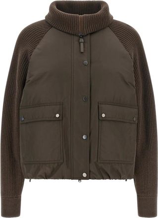 Brunello Cucinelli Mujer, Chaquetas, Marr&oacute;n, Talla: S